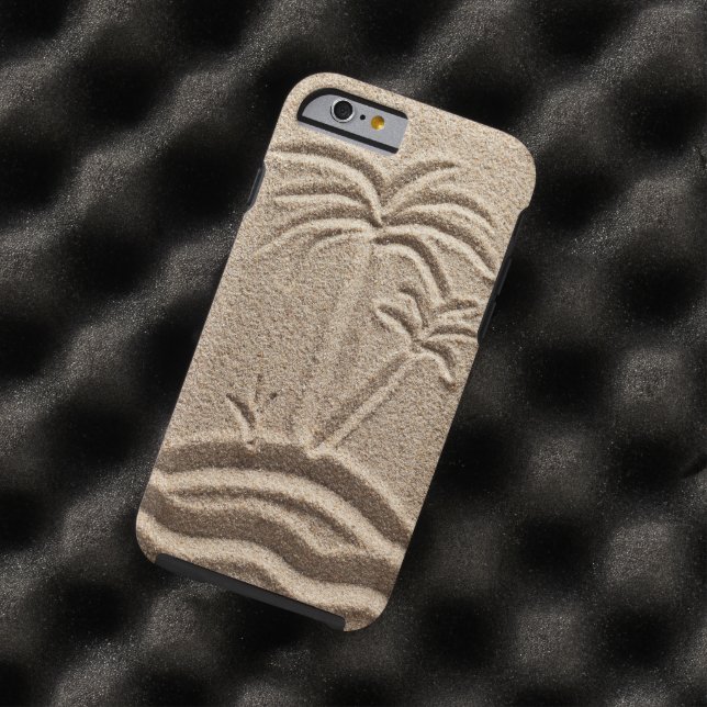 Ocean Island Beach Sand Wedding Case-Mate iPhone Case (In Situ)