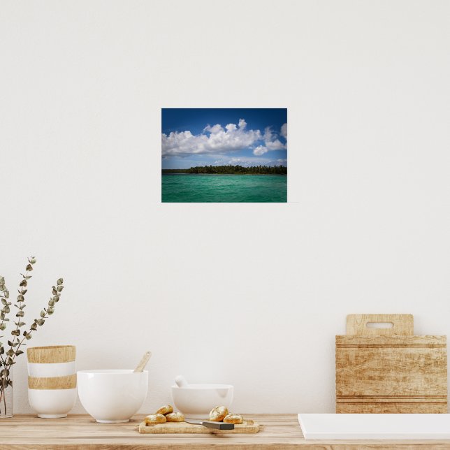 Ocean Island Poster (Kitchen)
