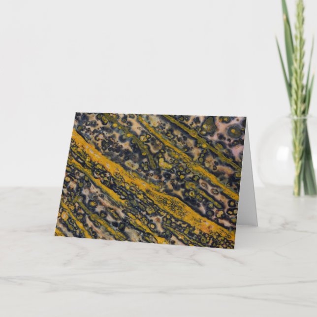 Ocean Jasper Card (Front)