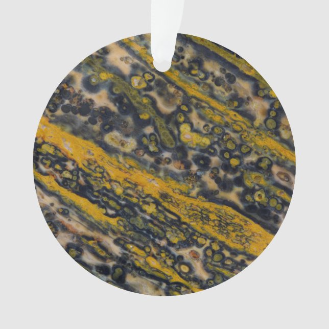 Ocean Jasper Ornament (Front)