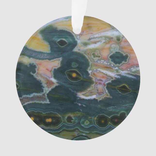 Ocean Jasper Slab Ornament (Front)