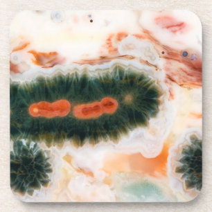 Ocean Jasper Stone found in Madagascar Coaster