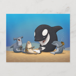 Ocean Jug Band Postcard