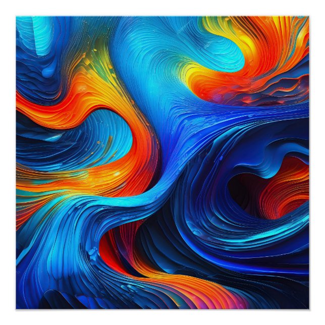 Ocean Lava "Astralsurge" Poster (Front)