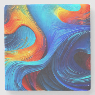 Ocean Lava "Astralsurge" Stone Coaster