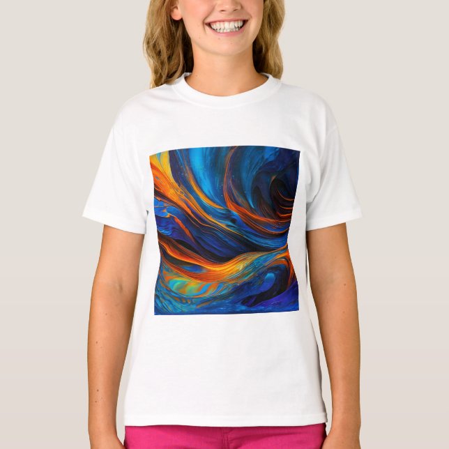 Ocean Lava "Astralswirl" T-Shirt (Front)