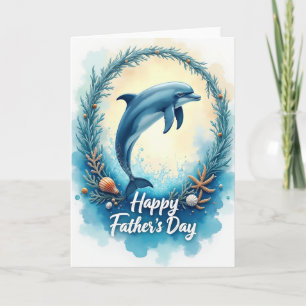 Ocean Leap Fathers Day Card
