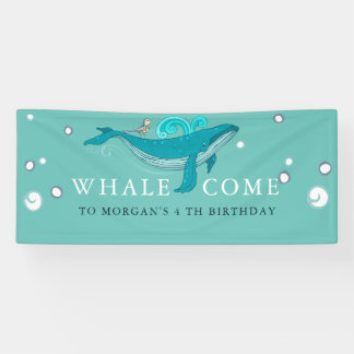 Ocean Life | Bannière d'anniversaire
