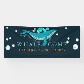 Ocean Life | Bannière d'anniversaire