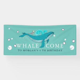 Ocean Life Bannière d'anniversaire