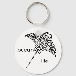 ocean life keychain