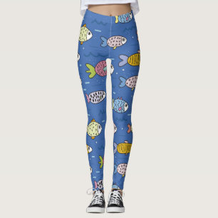 ocean life leggings