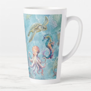 Ocean Life (matching journal available) Latte Mug