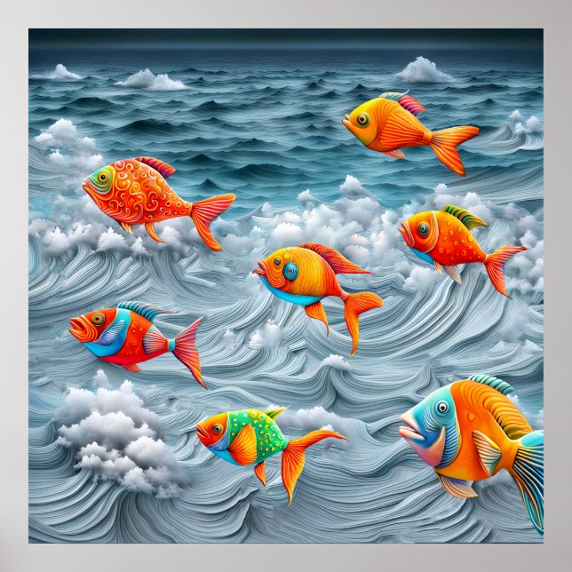 Ocean Life Poster (Front)