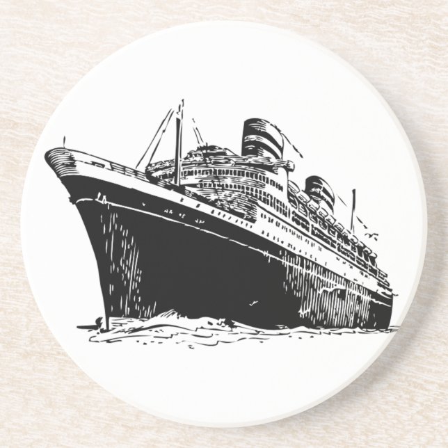Ocean Liner Coaster (Front)