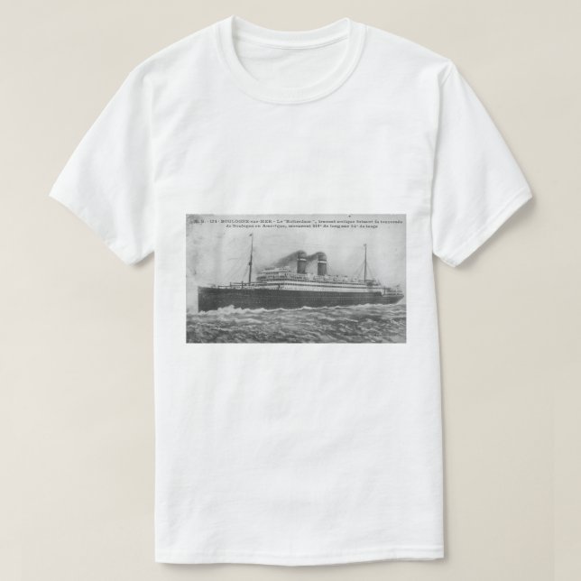 Ocean liner Rotterdam 1910 T-Shirt (Design Front)
