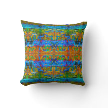 Ocean Love Art Pillow by deprise brescia