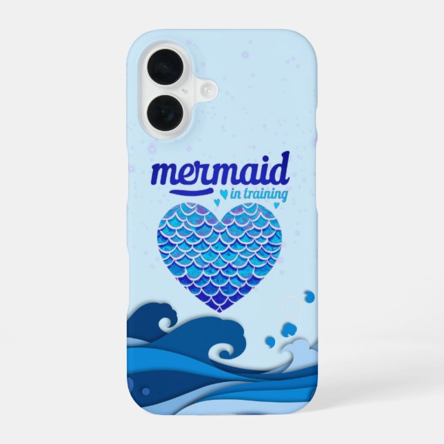 Ocean Love iPhone 16 Case (Back)