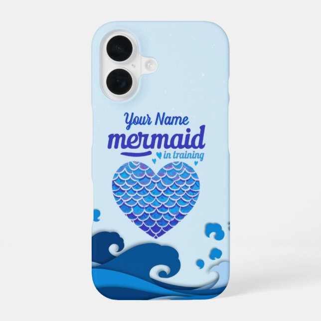 Ocean Love iPhone 16 Case (Back)