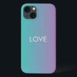 Ocean Love ipod & All Blend Barely There Cases<br><div class="desc">Use "Love" or customize this Barely There Case with your name or delete the text for the blend design.  *Change the position or the size of your text with this design*</div>