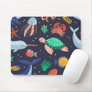 Ocean Lovers Mouse Pad