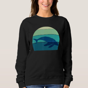 Ocean Mammals Humpback Whale Rhode Island Independ Sweatshirt