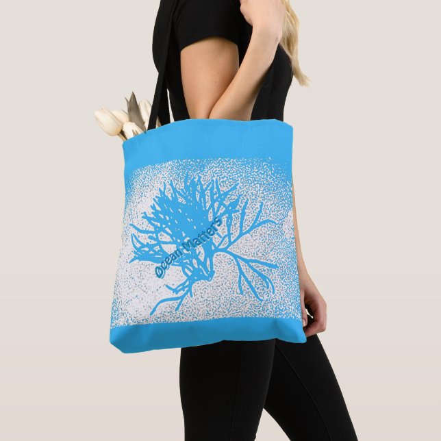 Ocean Matters- Arctic Full Colour Tote (Close Up)