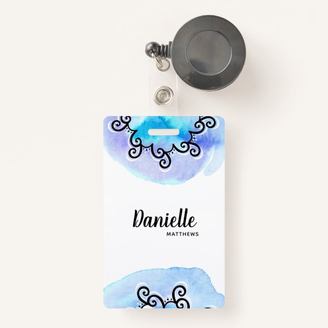 Ocean Medallion Badge (Front with Retractable)