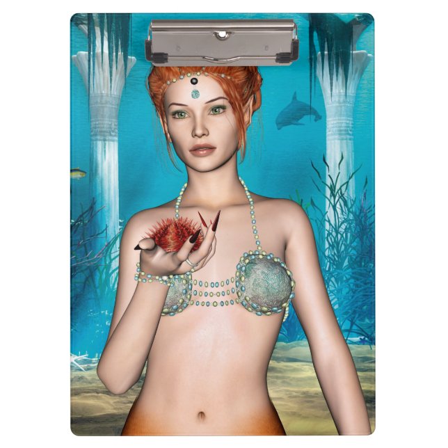 Ocean Mermaid Clipboard (Front)