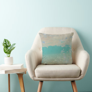 Ocean Mermaid Sea Sparkles Dream 1 Throw Pillow