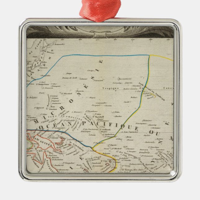 Ocean Metal Ornament (Front)