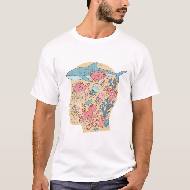 Ocean mind T-Shirt (Front)