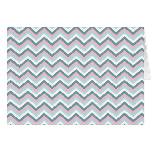 Ocean Mist Chevron Pattern (Front Horizontal)