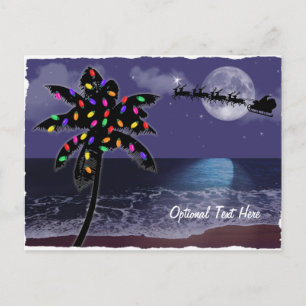 Ocean Moonlight Christmas Holiday