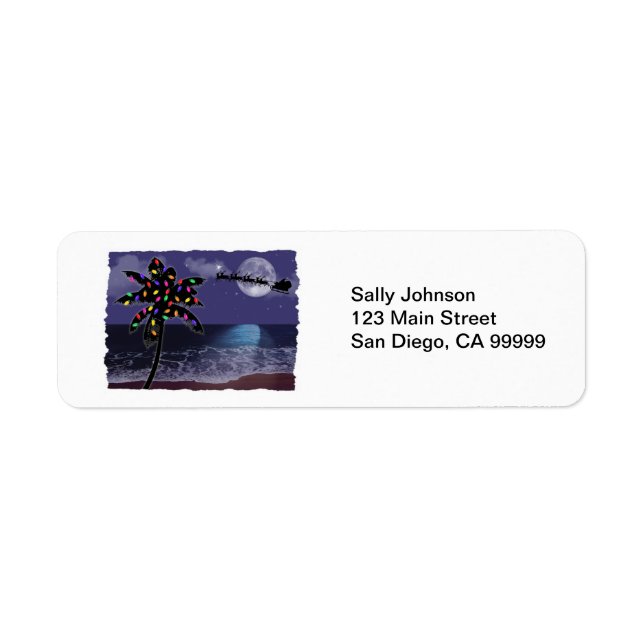 Ocean Moonlight Christmas Holiday (Front)