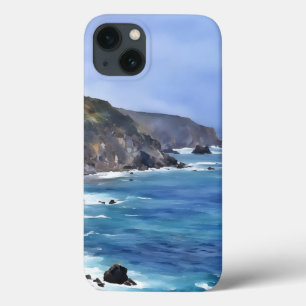 Ocean Mountains Art Phone Case
