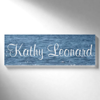 Ocean Name Tag