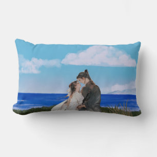 Ocean of Affection – Romantic Lumbar Pillow
