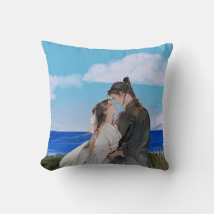Ocean of Affection – Romantic Throw Pillow