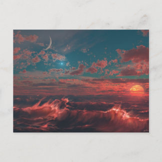 Ocean of Fire Postcard