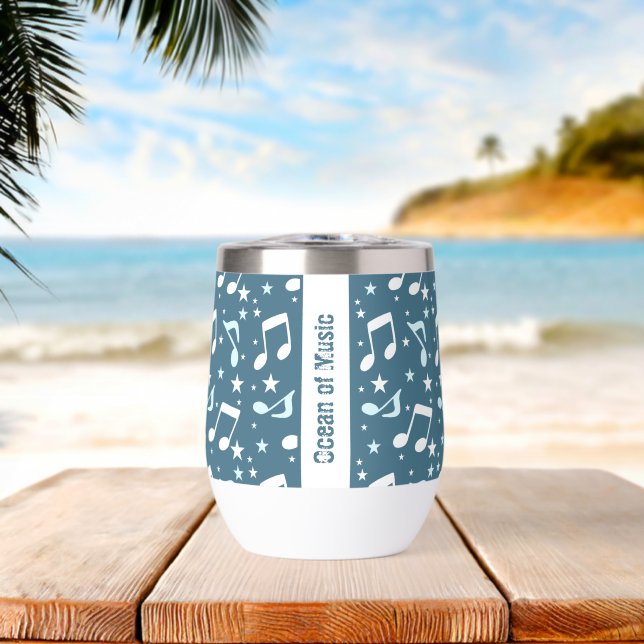 Ocean of Music patterned (Beach (Rotated))