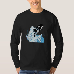 Ocean Orca Animal Waves Killer Whale Tank Top