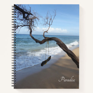 Ocean Paradise Photo de couture Grand Carnet Spira