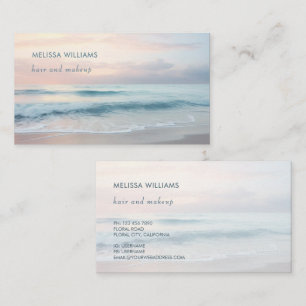 Ocean Pastel Colors  Business Card