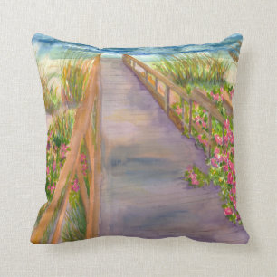 Ocean Path Pillow
