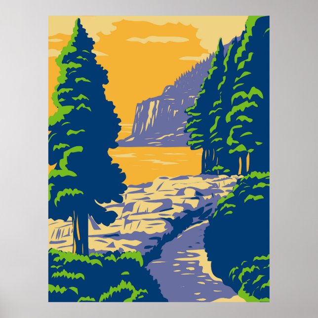 Ocean Path Poster (Front)