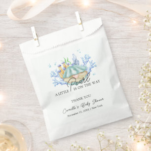 Ocean Pearl Under The Sea Baby Shower Thank You Favour Bag