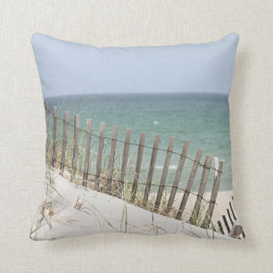 Ocean photo throw pillow