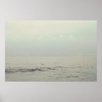 Ocean photography. Minimalist print. Sea photo