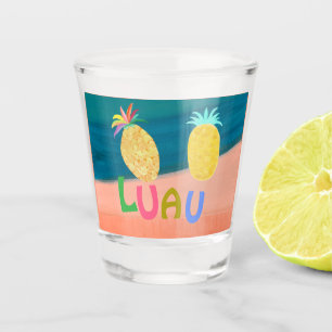 Ocean Pineapple Luau Shot Glass